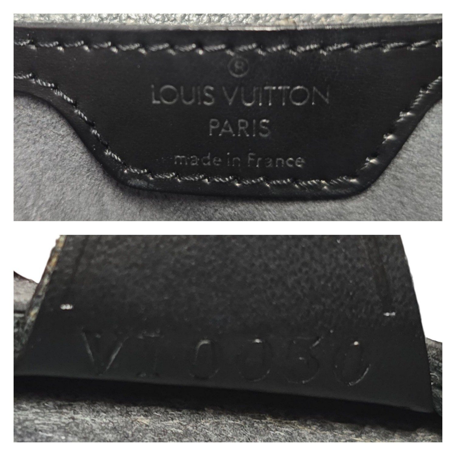 Louis Vuitton Vintage EPI Mabillon Backpack Black