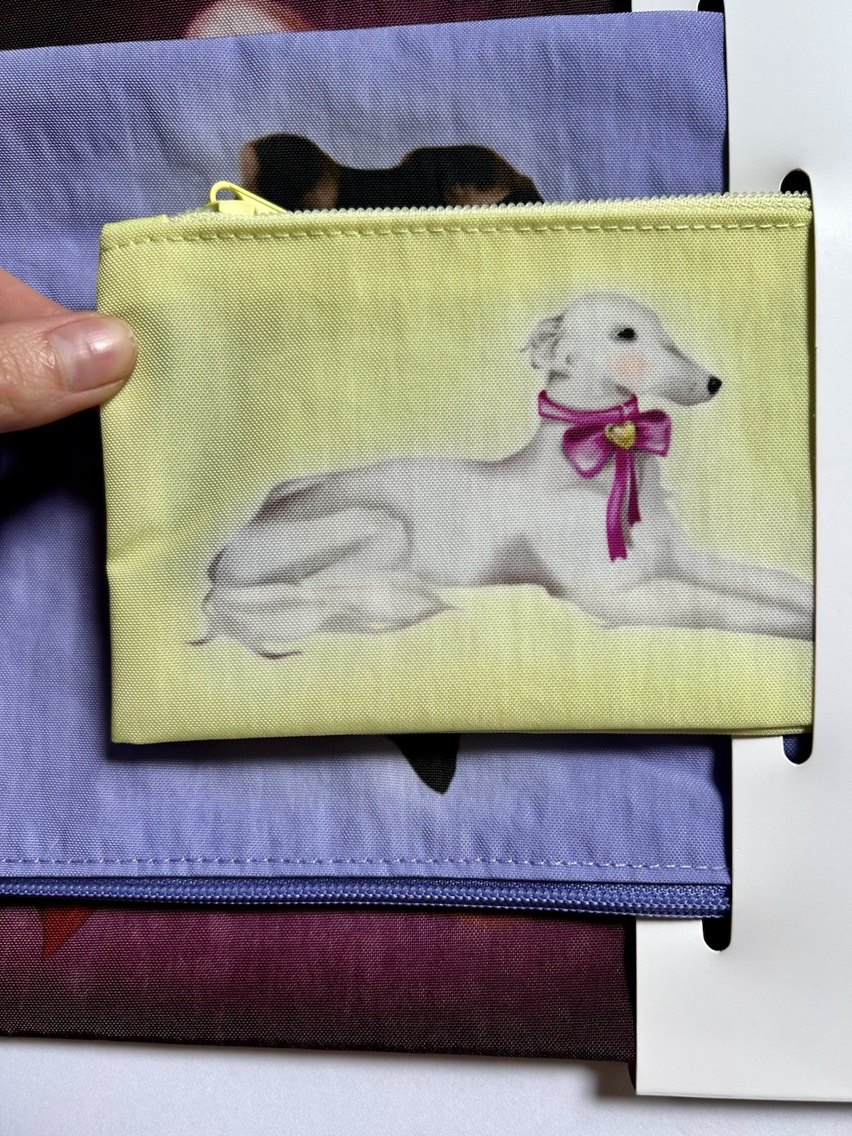 NEW! Baggu GO POUCH 3-PIECE SET in “Fancy Animals” — Washable Recyc. Nylon Bags