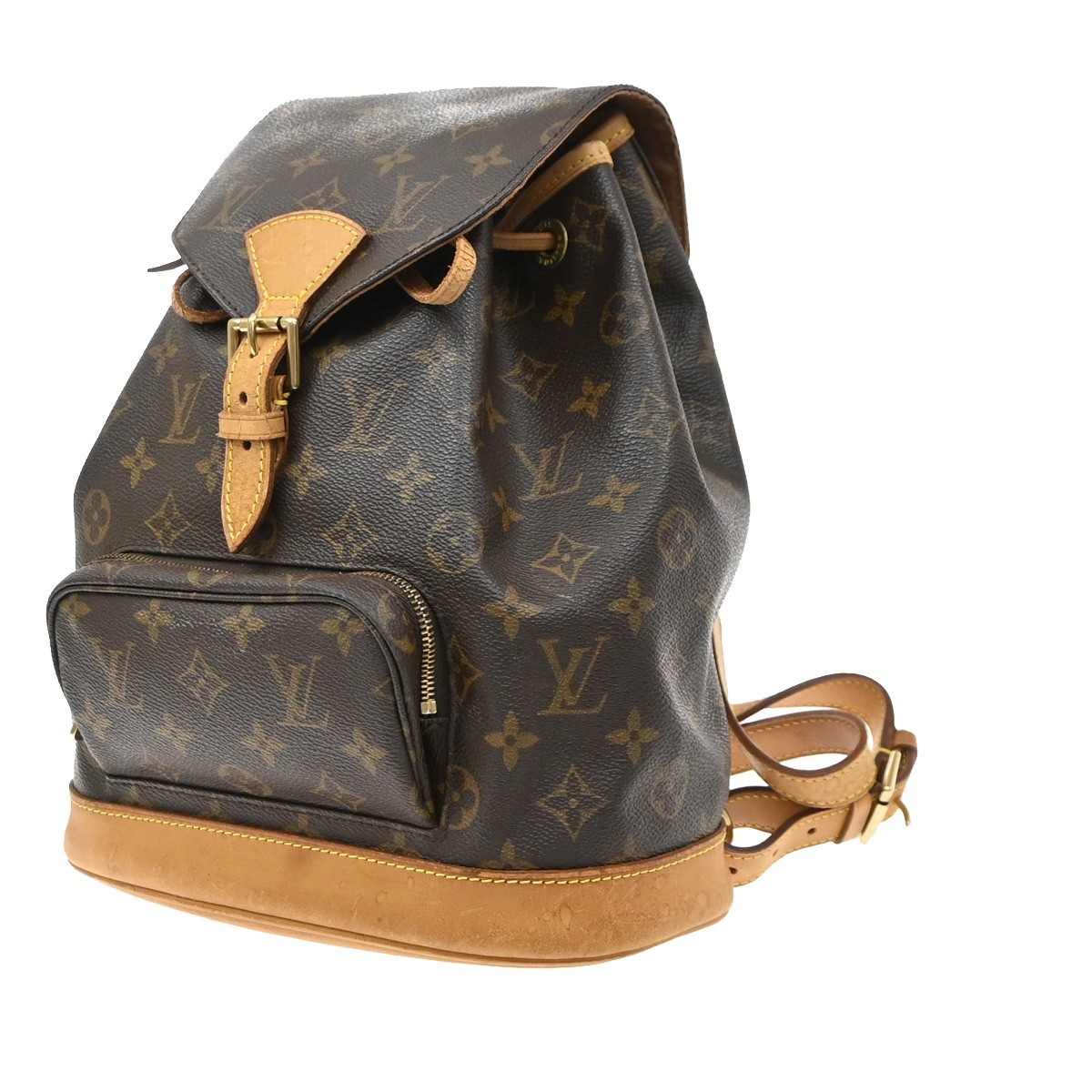 LOUIS VUITTON Montsouris MM Backpack Bag Monogram M51136 France 72KD506