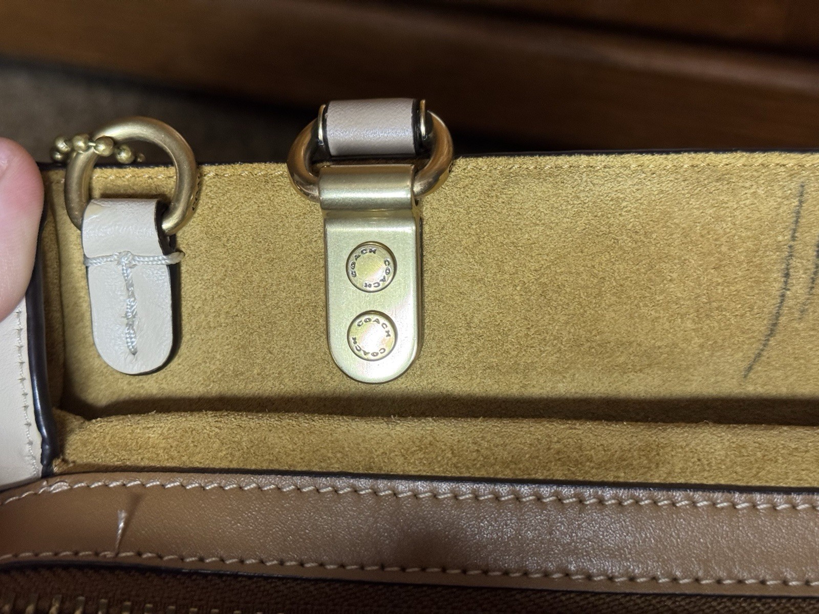 COACH SIGNATURE TEXTILE JACQUARD ROGUE 25 READ