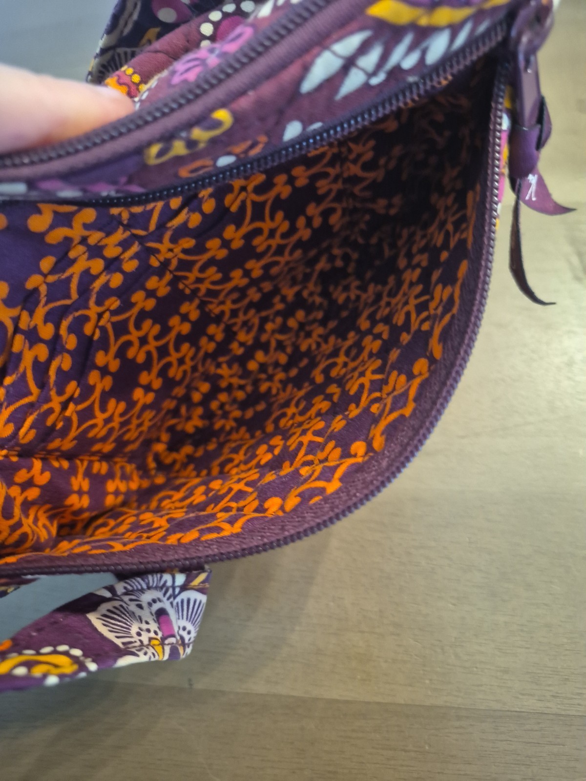 Vera Bradley SAFARI SUNSET Lizzy Small Crossbody Purse