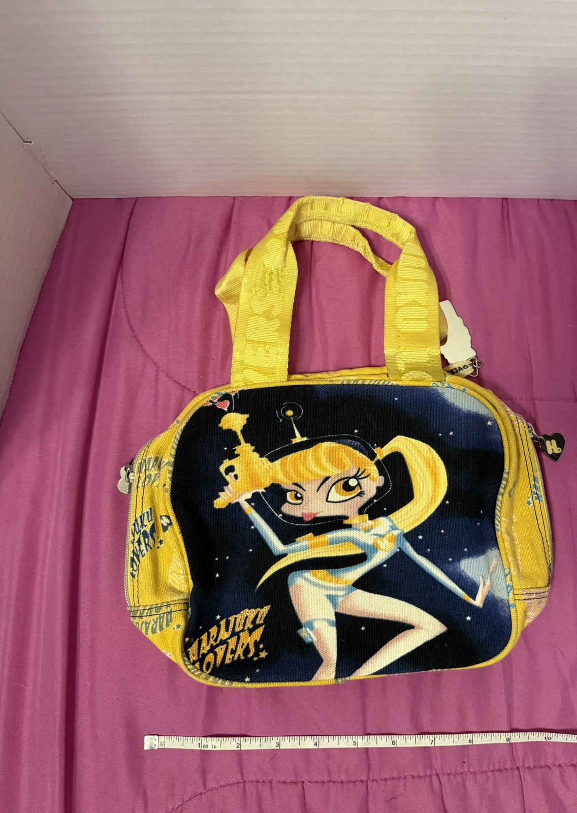 Vintage Harajuku Lovers A Fatal Attraction Handbag Bag Gwen Stefani Space Cadet