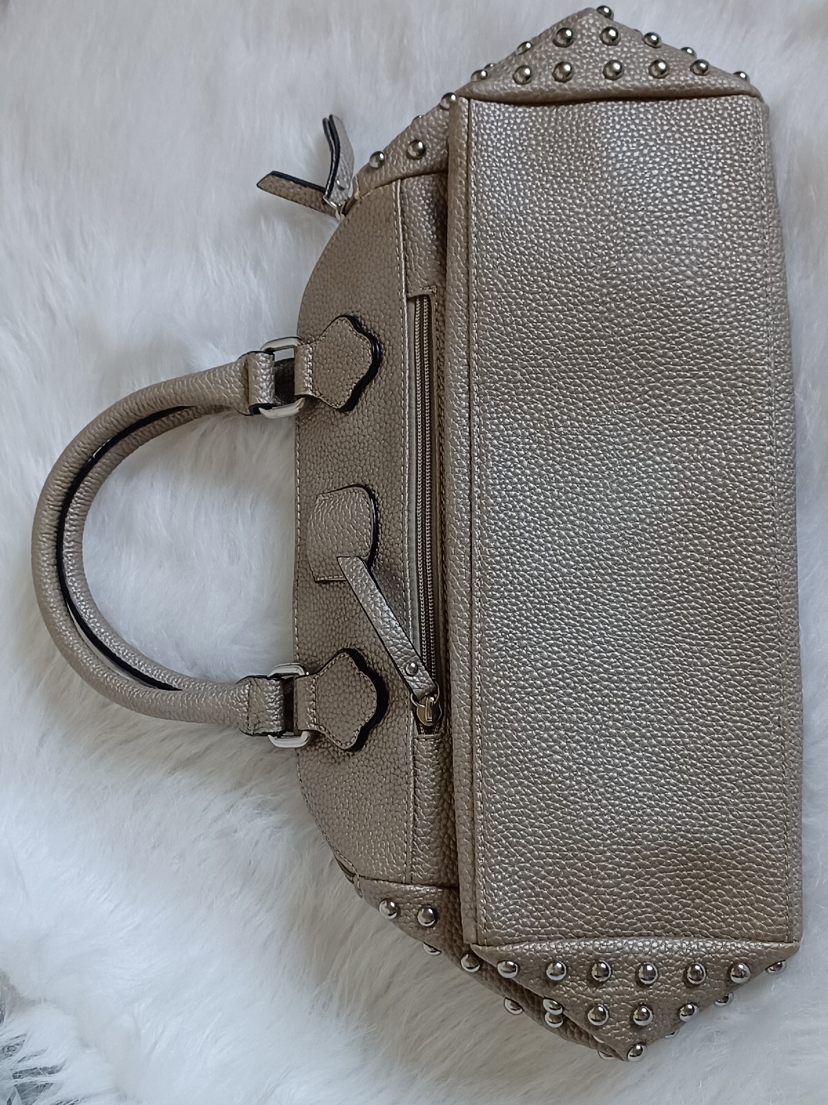 Marc New York Andrew Marc Gray/Silver Bag Purse