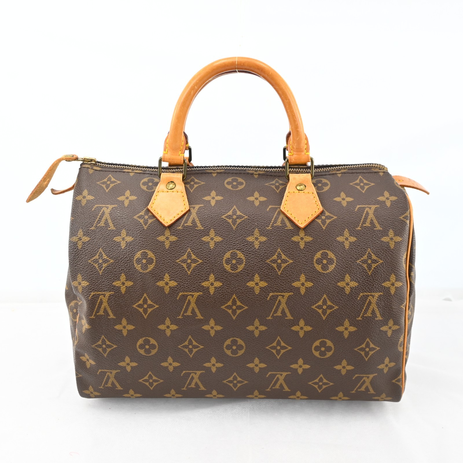 Auth LOUIS VUITTON Speedy 30 Monogram Handbag Monogram Canvas C1900ST804