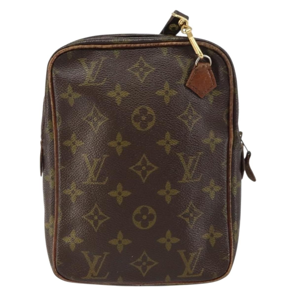LOUIS VUITTON Monogram Danube Shoulder Bag Vintage M45266 LV Auth 160227
