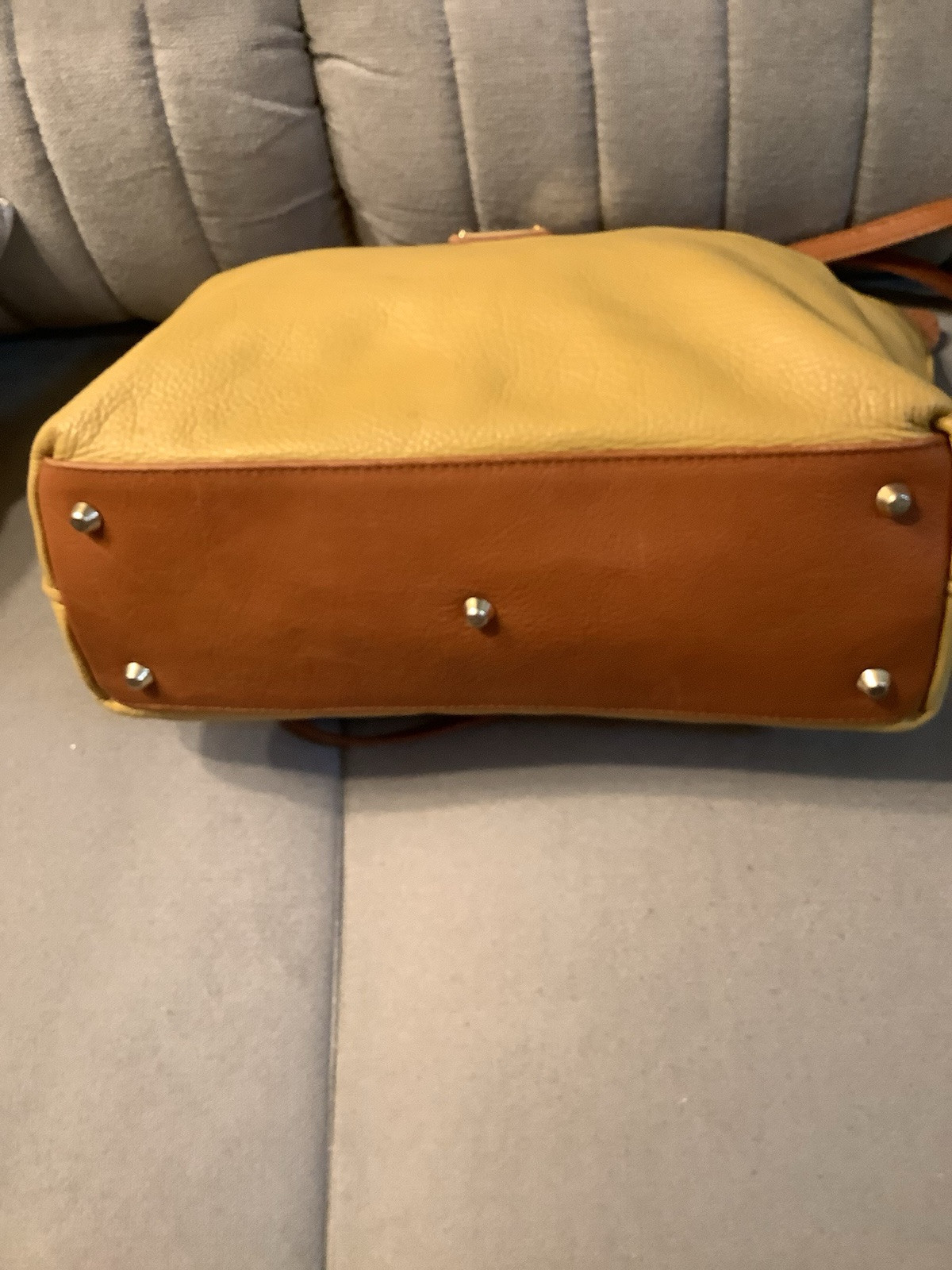 Valentina Hand Or Shoulder Bag Yellow
