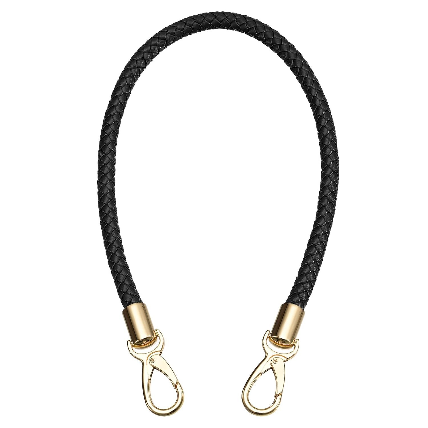 uxcell Leather Purse Strap, PU Braided Purse Replacement Handle for Women’s Hand
