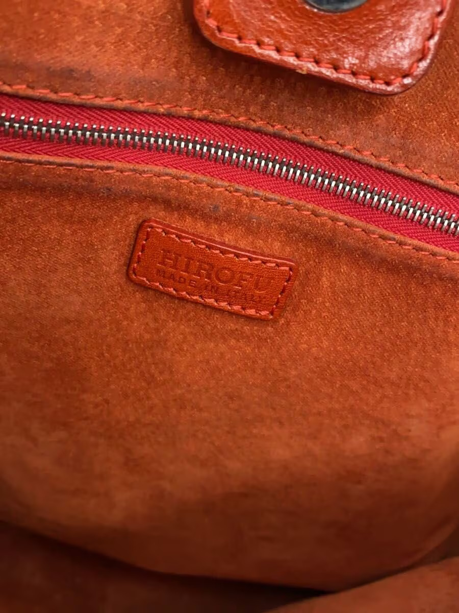 HIROFU Tote Bag Leather BRD