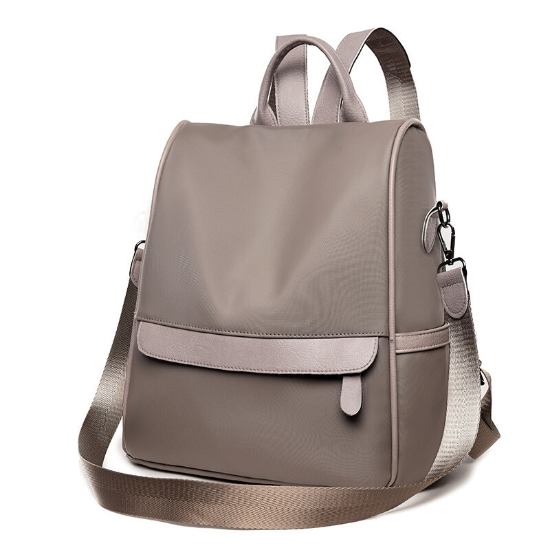 Womens Backpake Shoulder Bags Oxford Fabric Zipper Casual Shoulder Strap Western