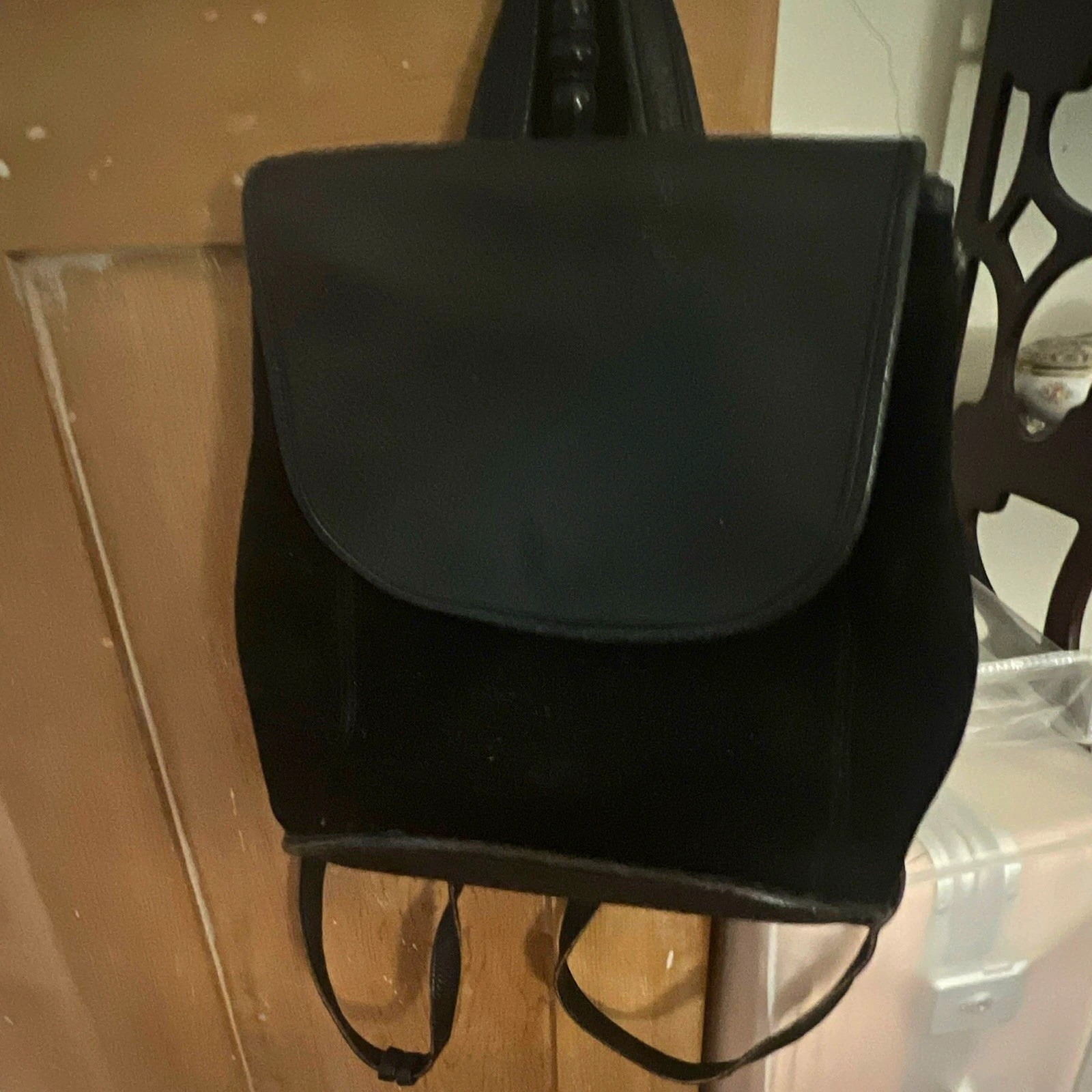 Coach vintage backpack. Suede and leather combo. One of a kind. Made in the USA