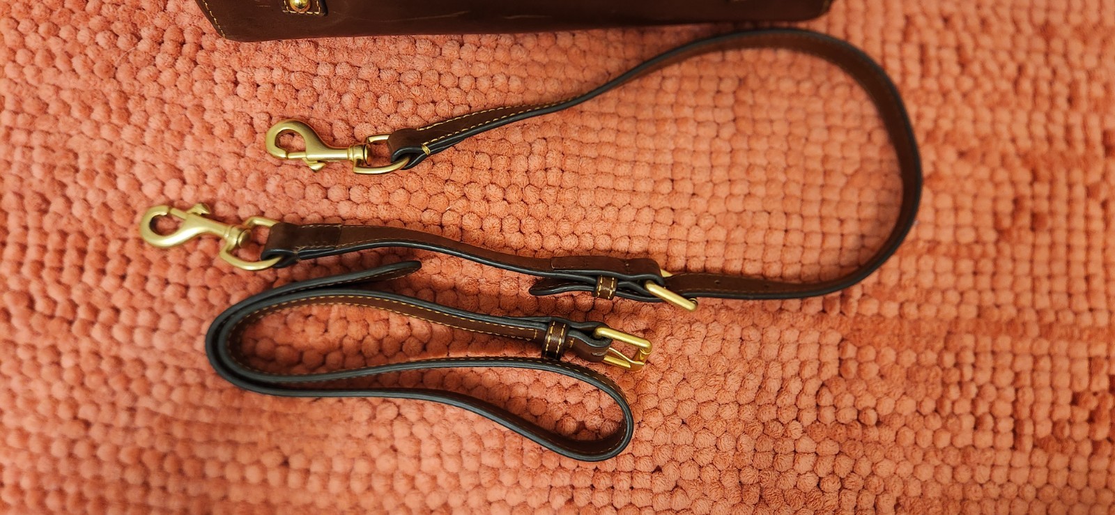 Dooney and Bourke Chestnut Brown Florentine Cameron Satchel