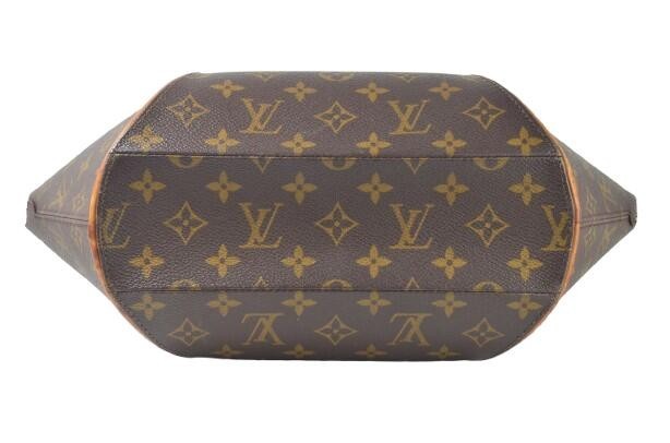 Louis Vuitton Ellipse MM Monogram Handbag M51126 Brown Top Handle Bag LV