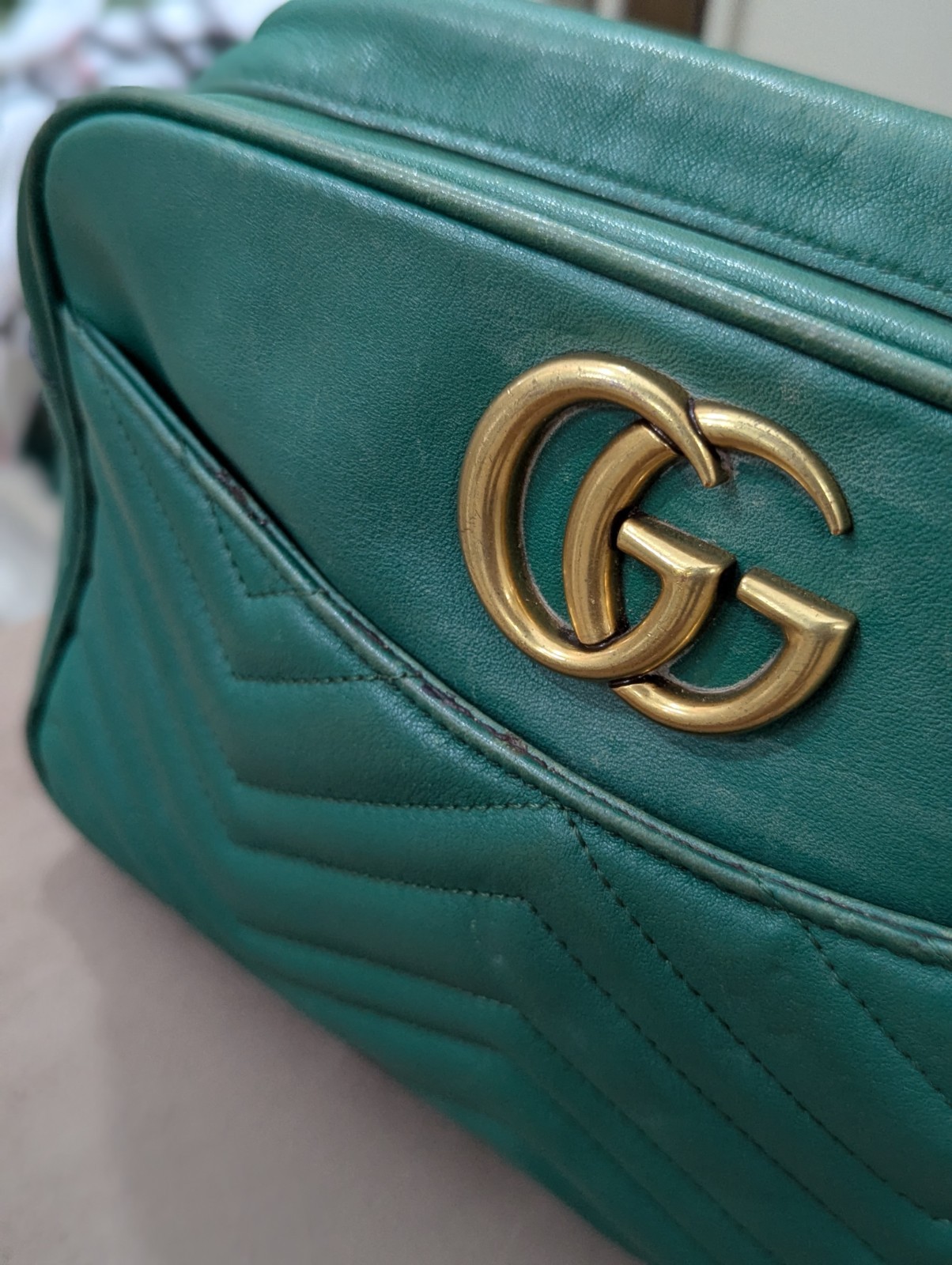 Gucci GG Marmont Bag Shoulder Crossbody 443499 Made In Italy