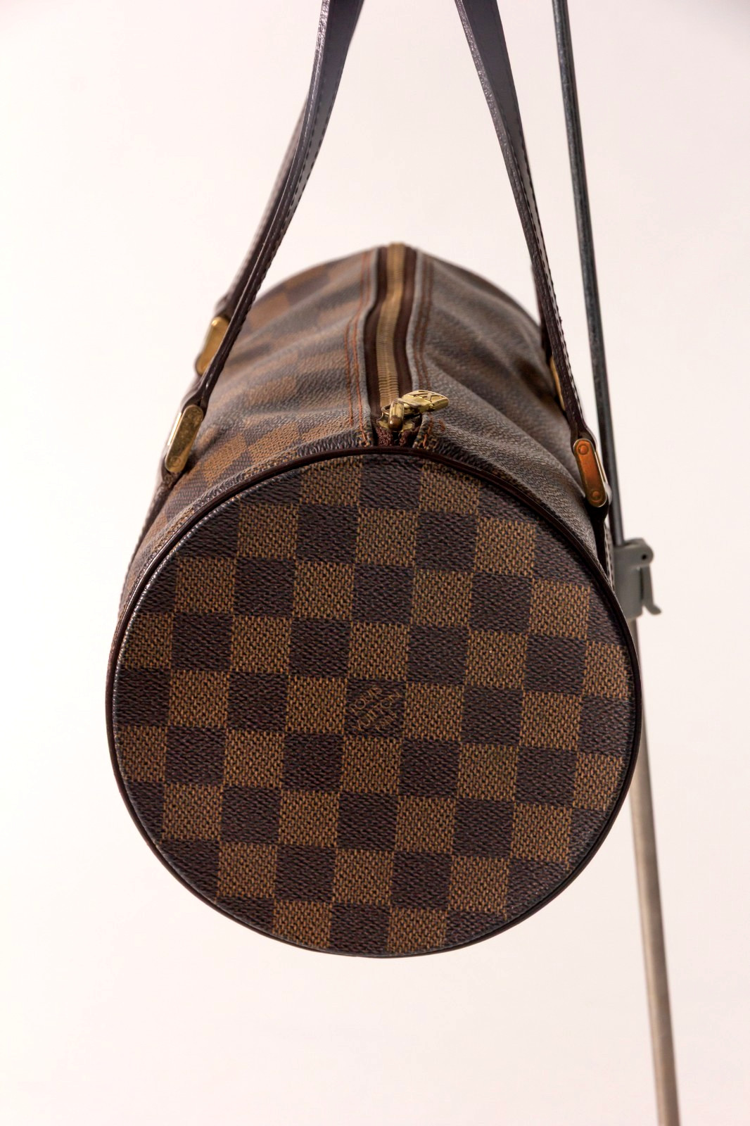 Louis Vuitton Papillon 30 Damier Ebene Hand Bag Brown N51303 Authentic LV Japan