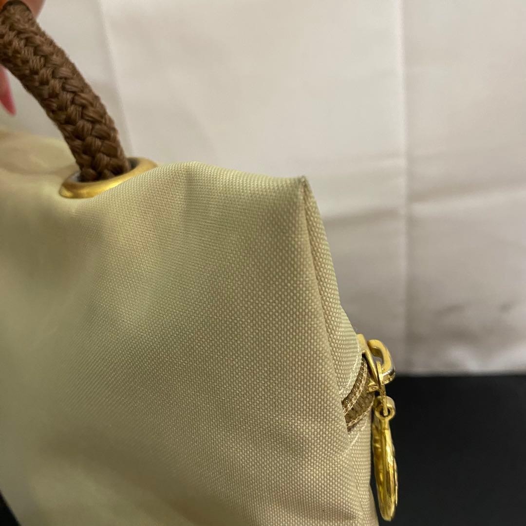 sh3888 LONGCHAMP Longchamp Handbag Beige