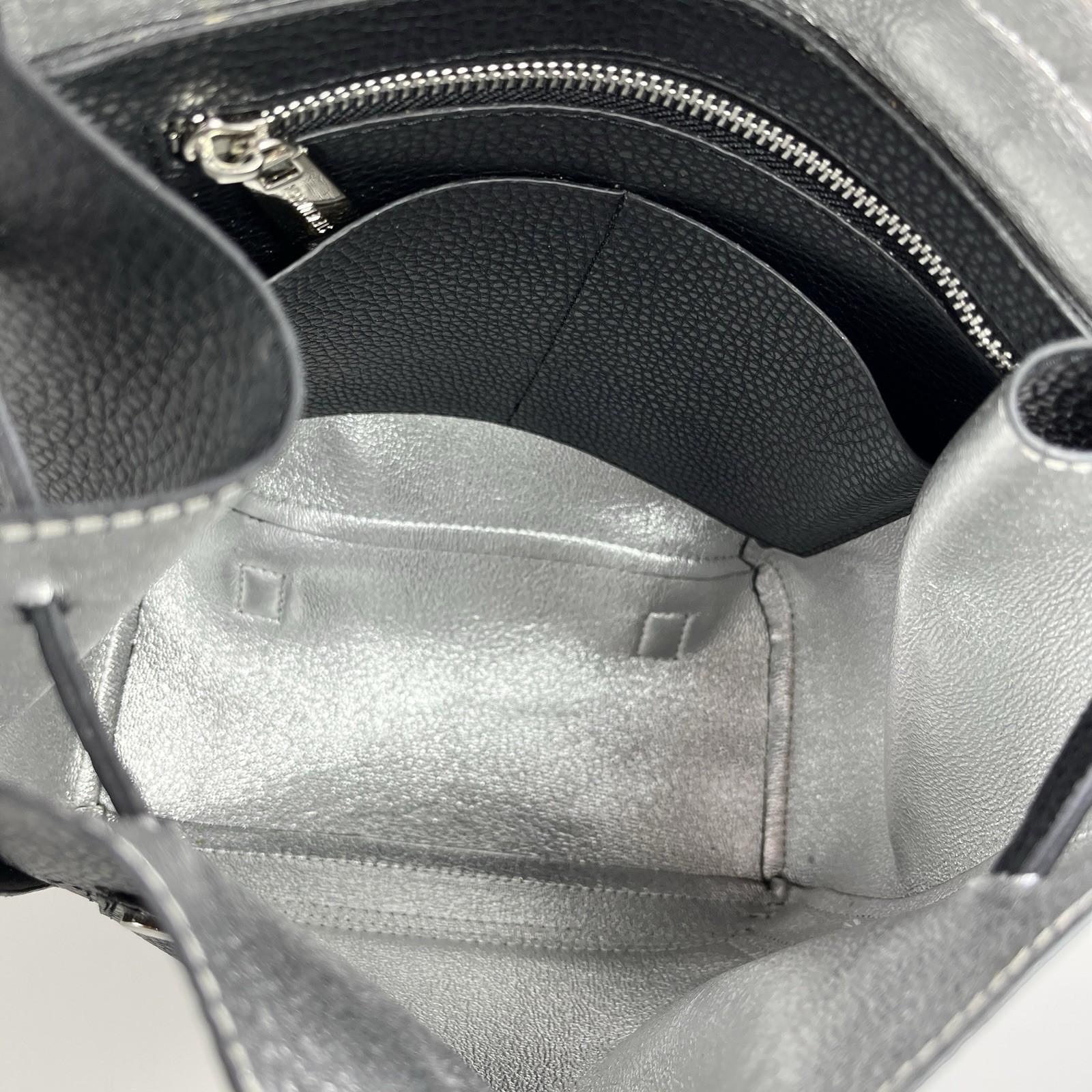Steve Madden Pebbled Leather Black Backpack