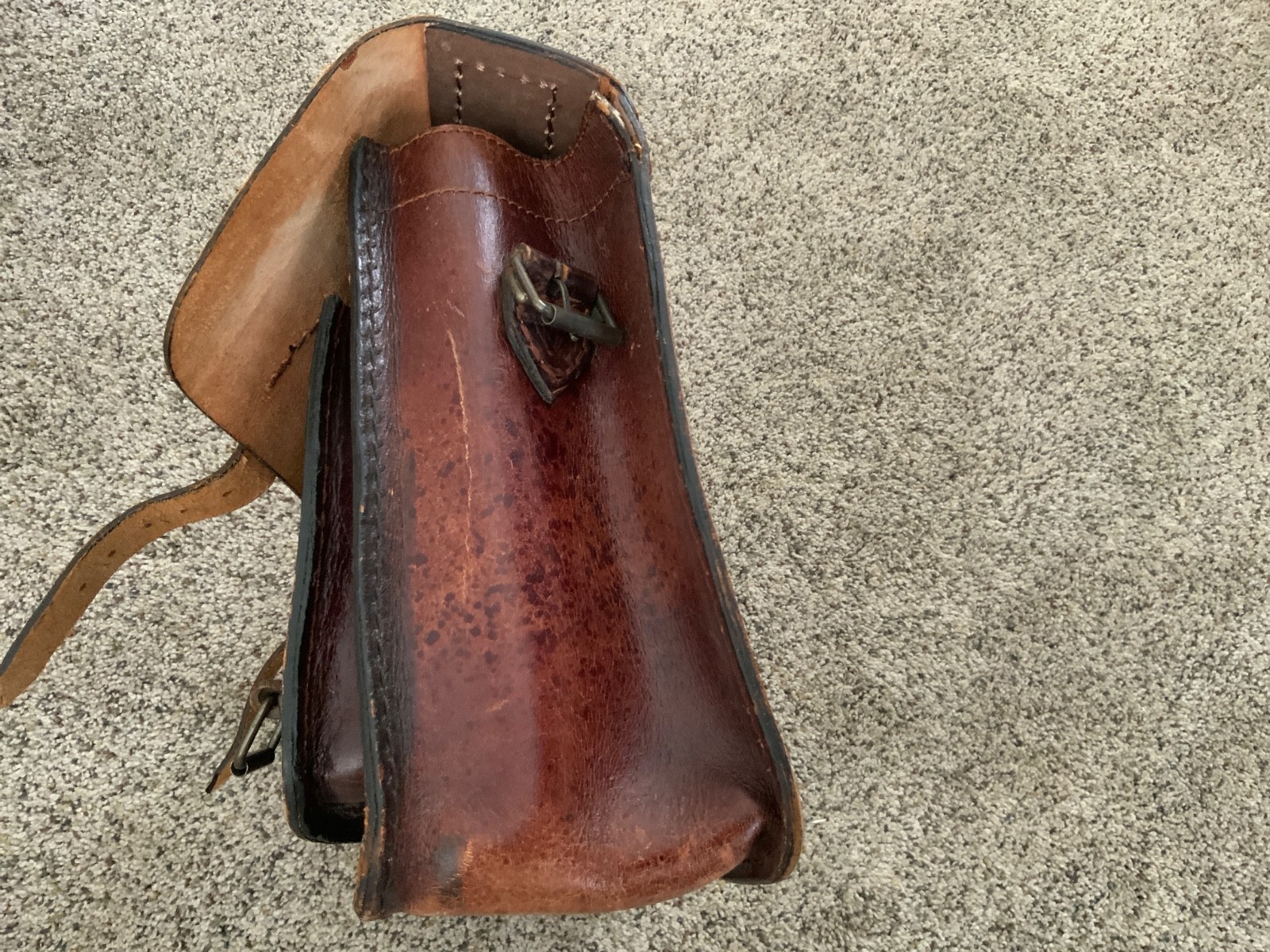 Freestyle Saddlebag Briefcase Genuine Leather Handmade Messenger Bag Vintage