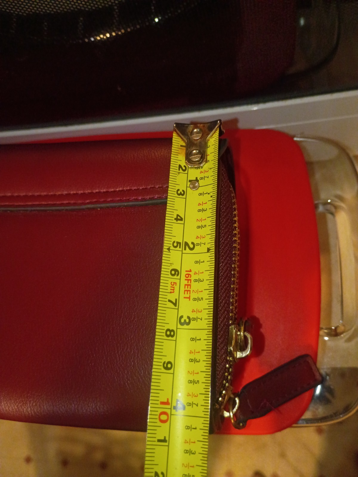 Forever Lovely , Originally From Korea, Burgundy Small Crossbody , 2Zip Sections