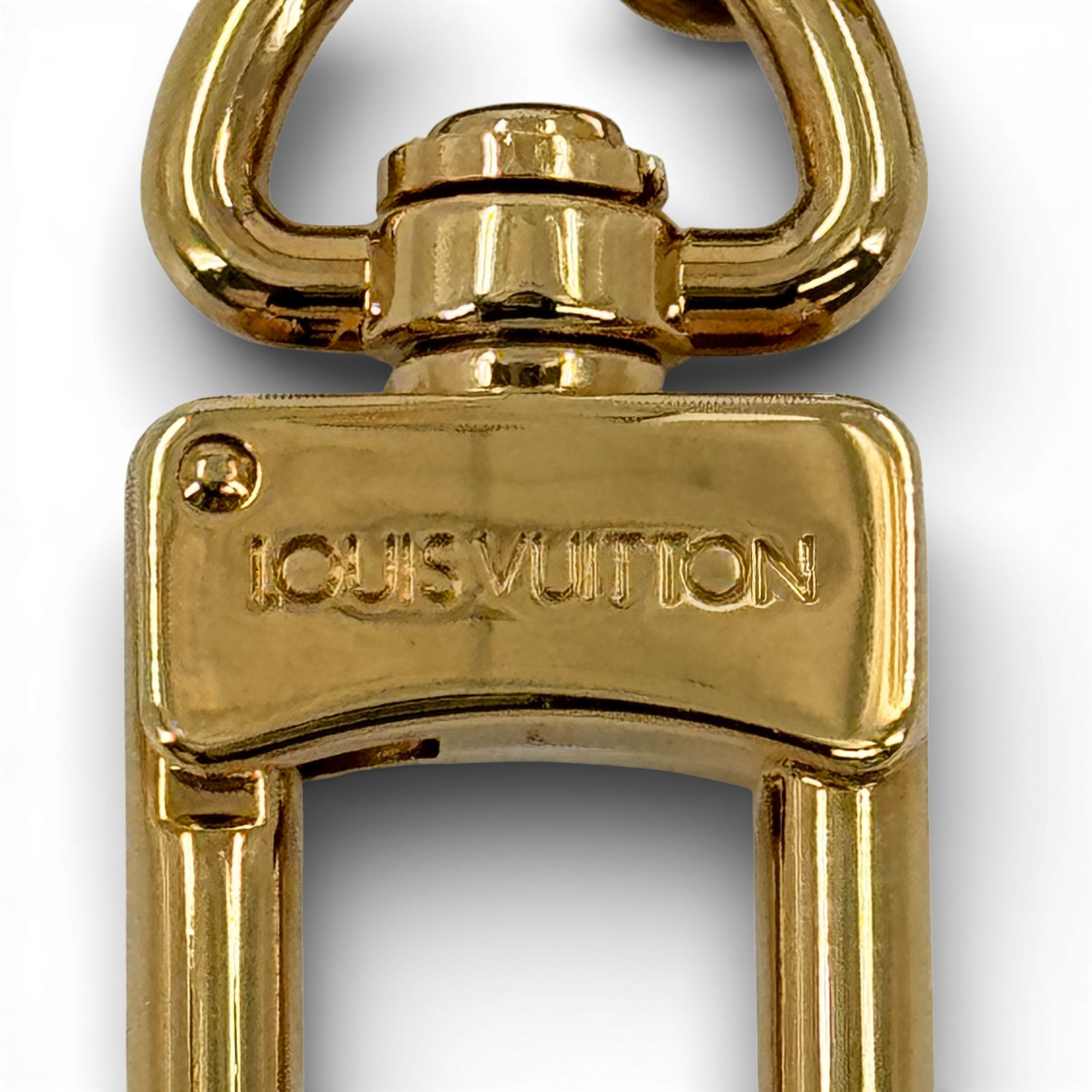 LOUIS VUITTON Porte Cle Logo Circle Bag Charm M68000