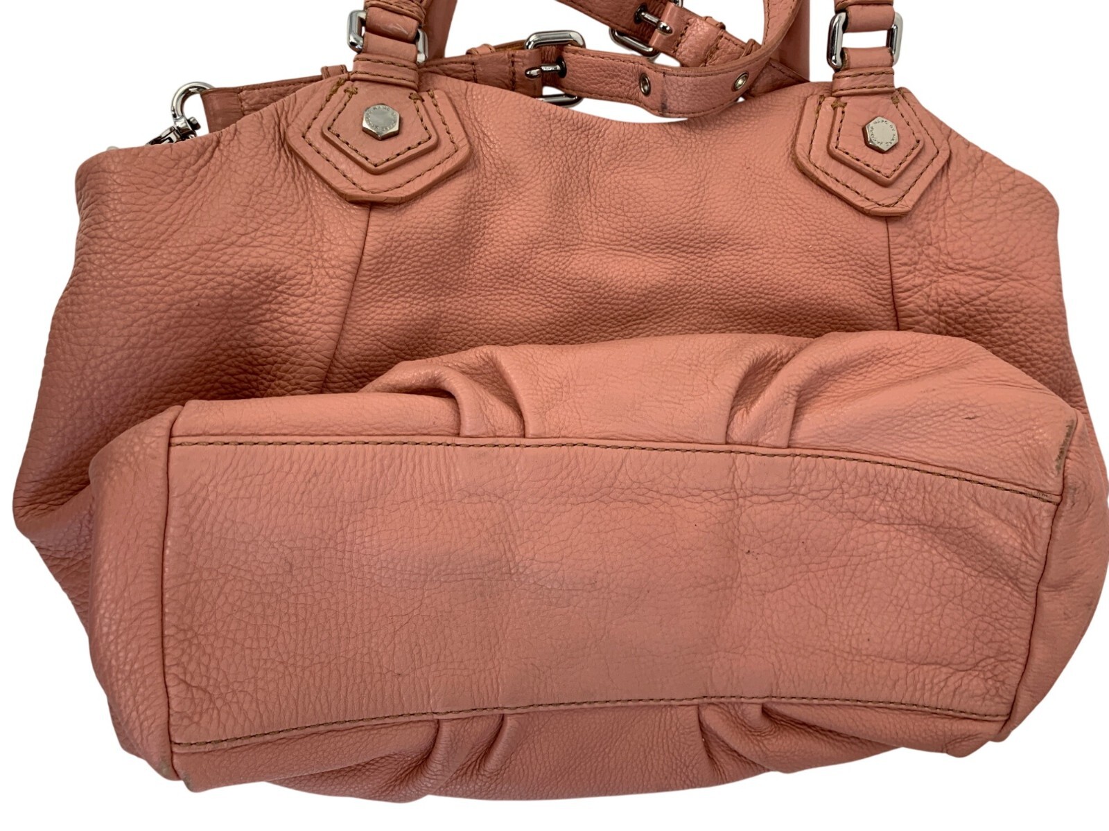 MARC BY MARC JACOBS Classic Q Fran Shopper Bag Pink 8777 Medium GUC