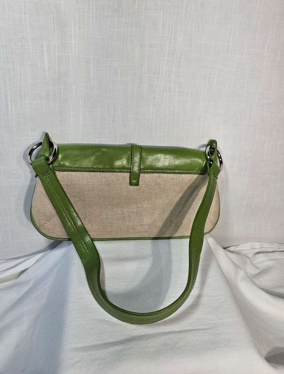 XOXO Y2K Stylish Hand BAG Green and Beige Color Perfect For Any Occasions