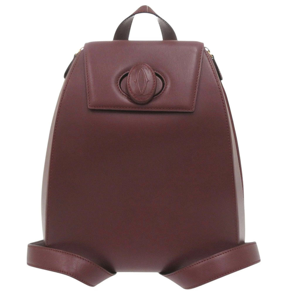 Cartier Must Leather Bordeaux Women’s Bag #LTB1705