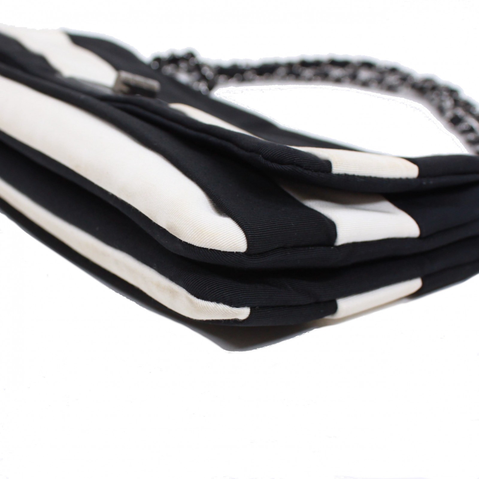 CHANEL WChainShoulder 2.55 Shoulder Bag canvas/leather Women