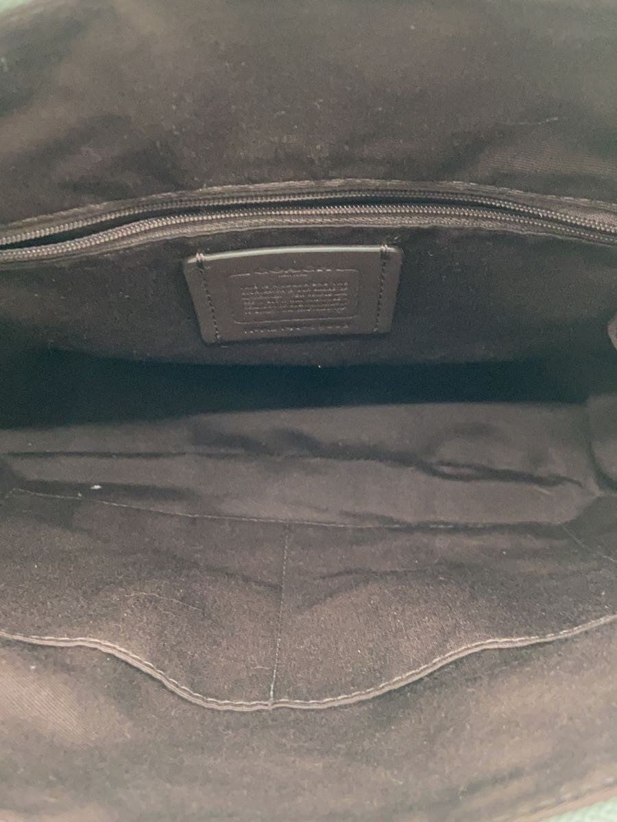 Coach Other Bag Leather GRY C2853 Used