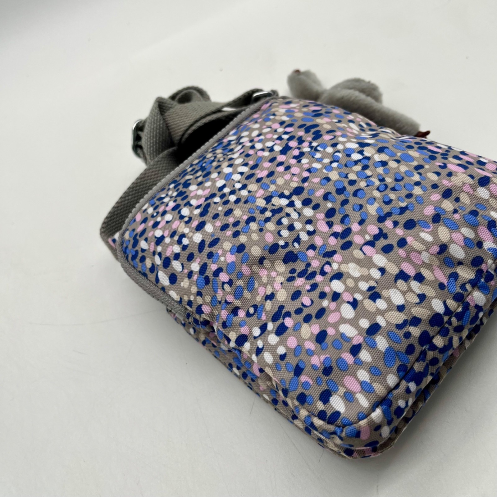 Kipling Grey Sabian Mini Crossbody Bag