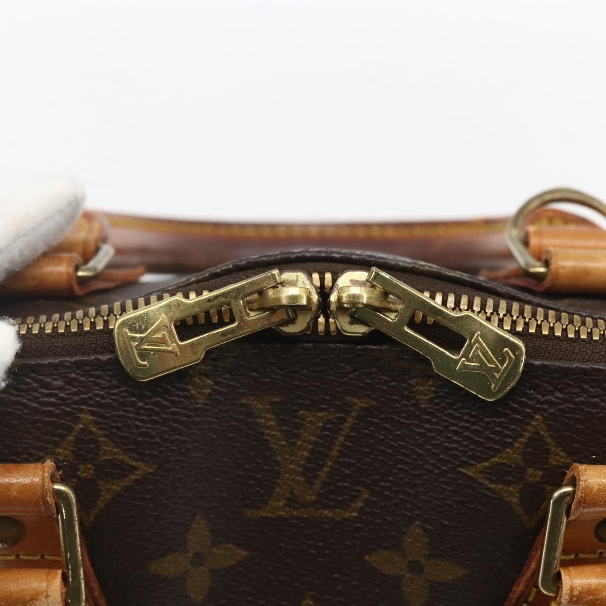 LOUIS VUITTON Monogram Alma Hand Bag M51130 LV Auth 168340