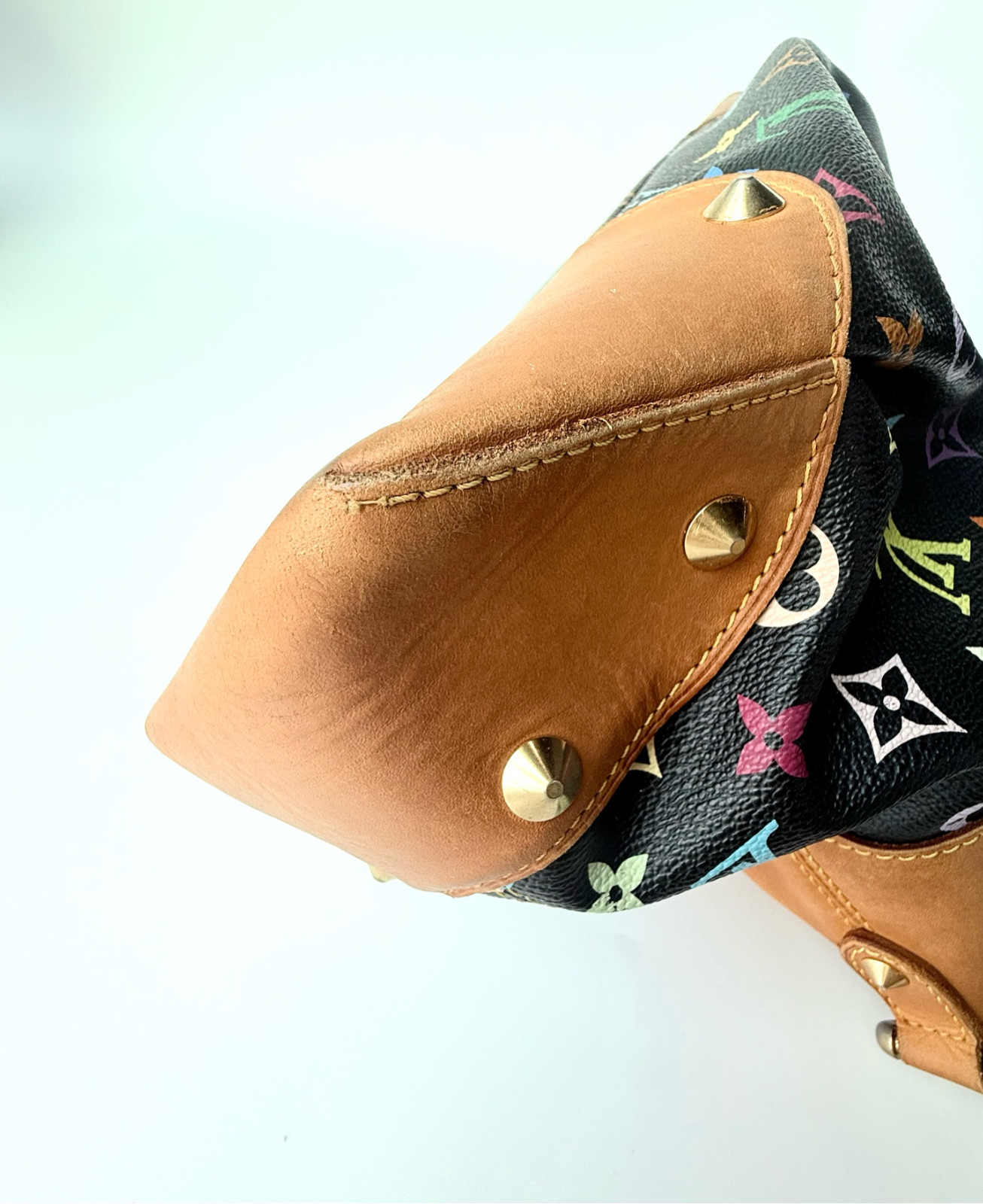 Louis Vuitton judy Monogram Multicolor Chain Bag Black 2Way