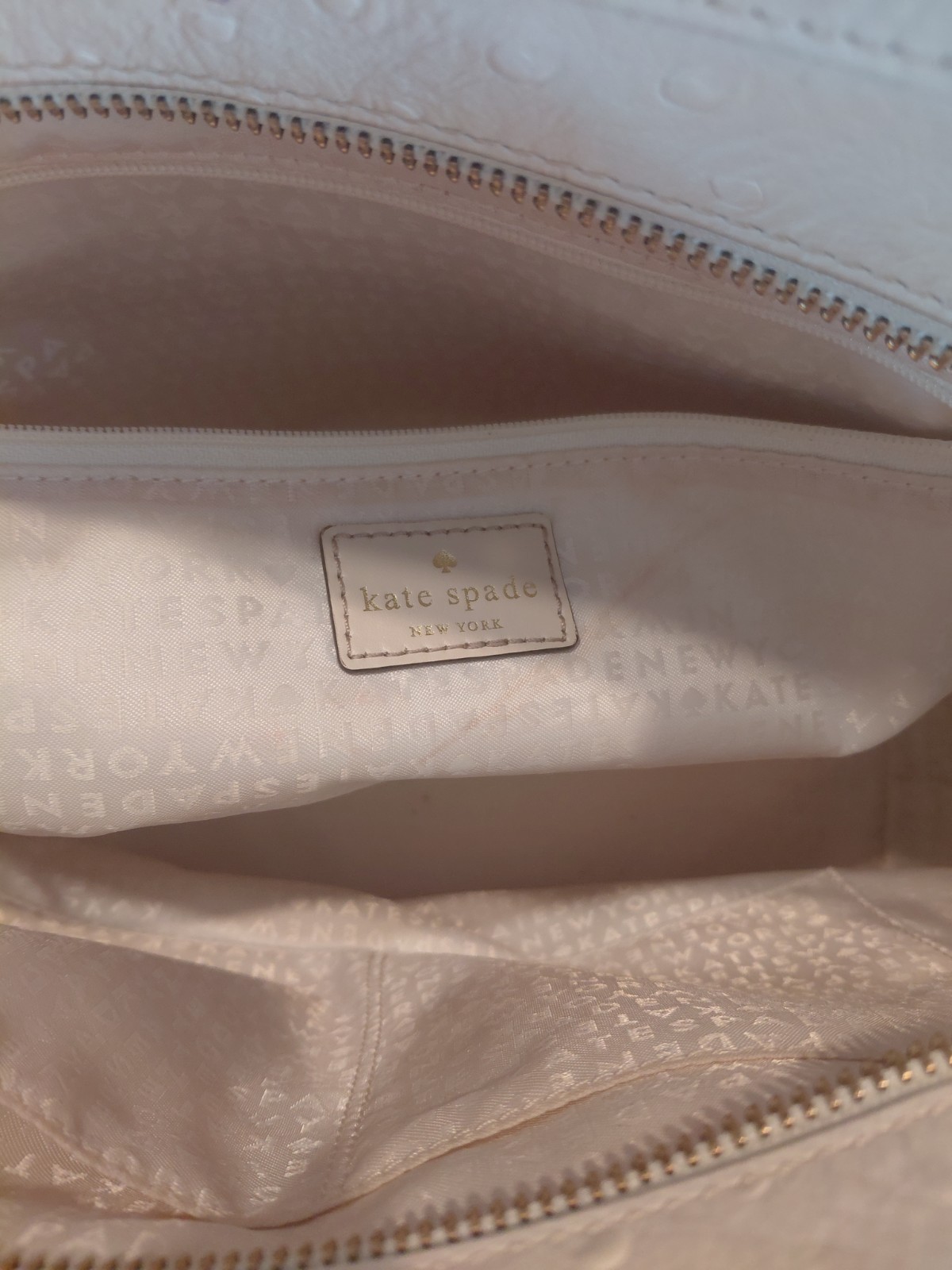 Kate Spade Houston Street Exotic Leather Demarco Bag LARGE Tote
