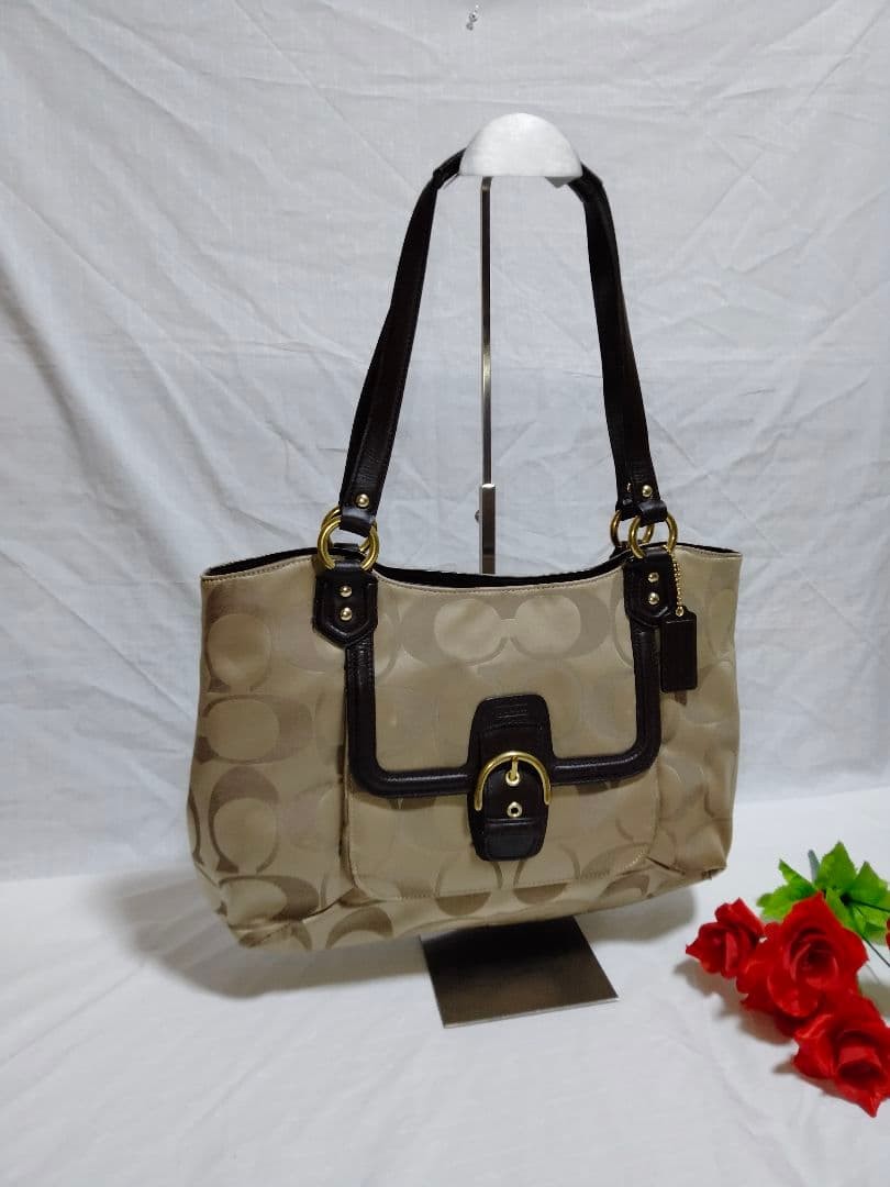 Excellent condition COACH Shoulder Bag Handbag Soho 25294 22a