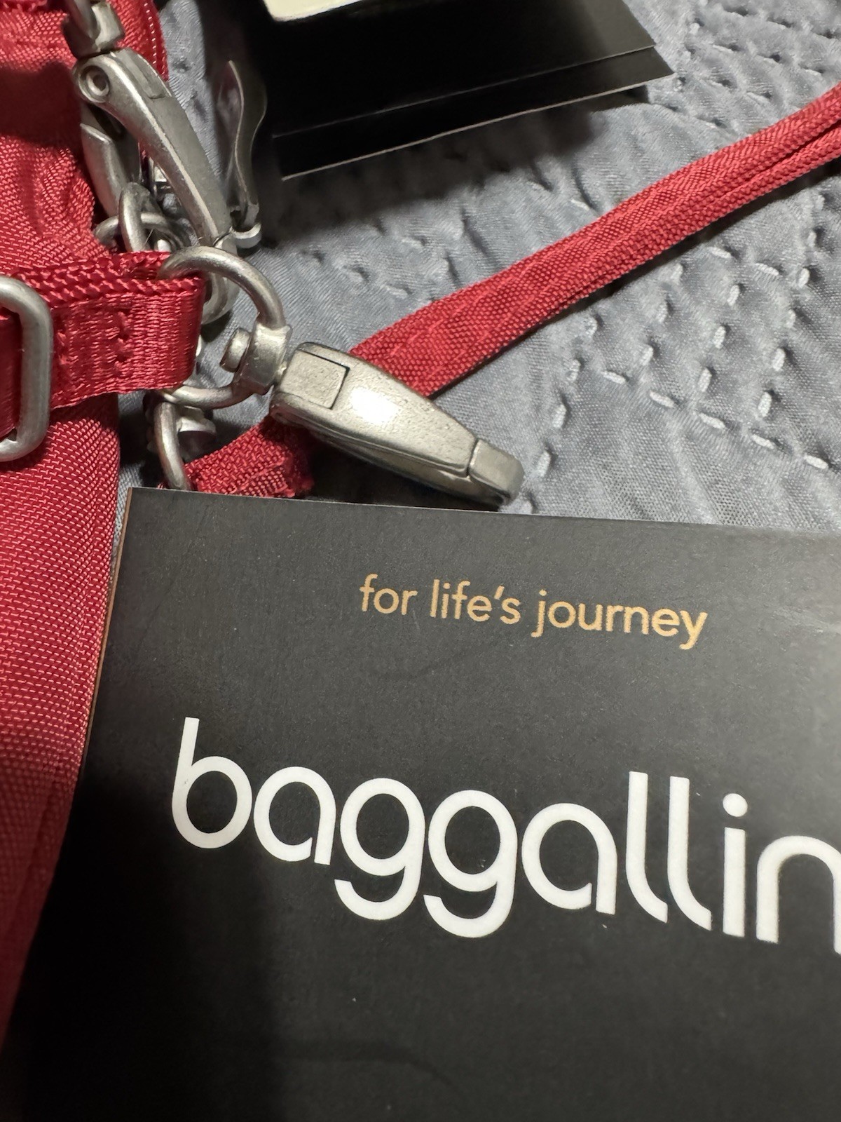 Baggallini Take Two RFID Bryant Crossbody – 5×7.25 Lightweight Travel Vacation