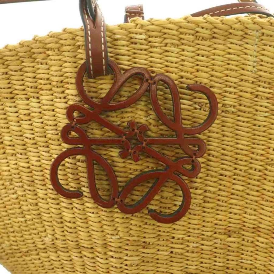 LOEWE Bag: Shell Basket Beige Brown W20.5-50×H22.5×D13cm;