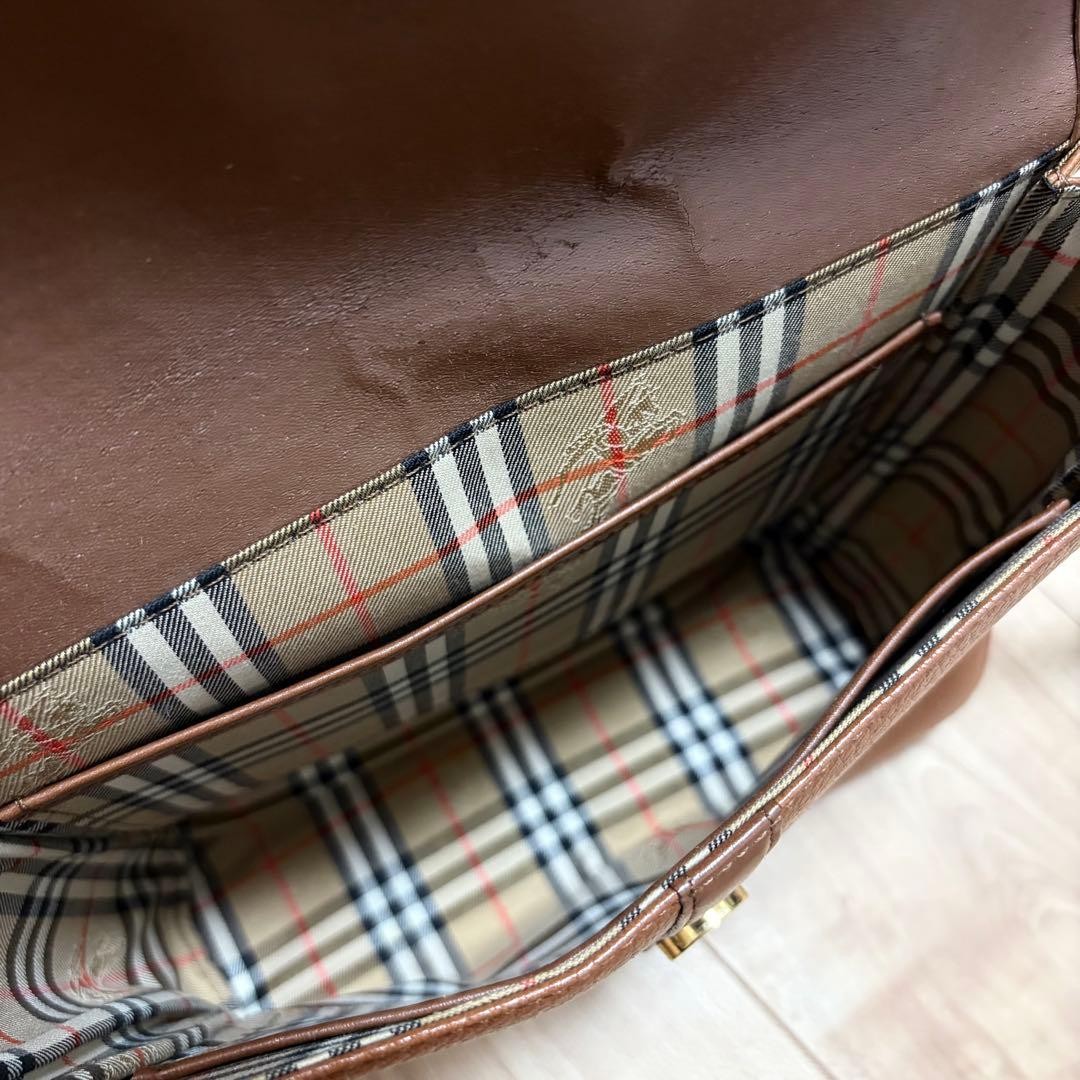 Burberry Nova Check Shoulder Bag 9.1 x 7.1 x 2.4 inches NWT Free Shipping