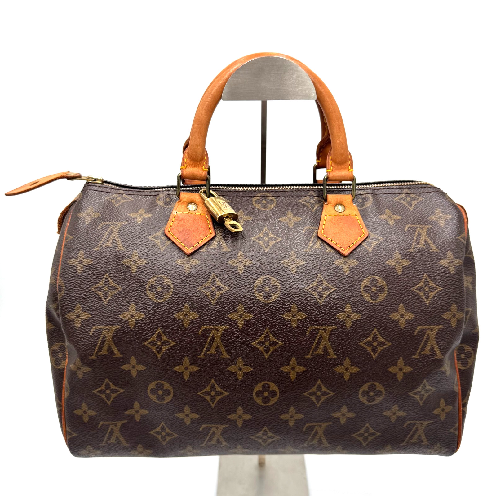 [ NoTariff ] Louis Vuitton Monogram Speedy 30 Hand Bag M41526 #FH1911 Auth Used