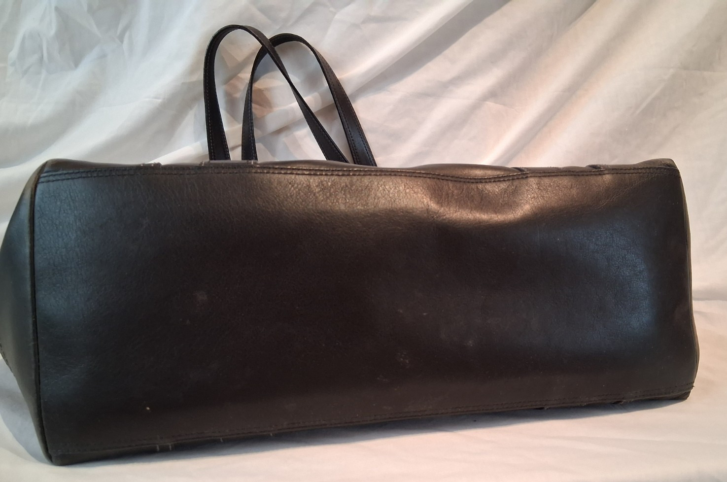 Coach Hampton Large Tote A0769-F10288 Black Leather See Photos & Description