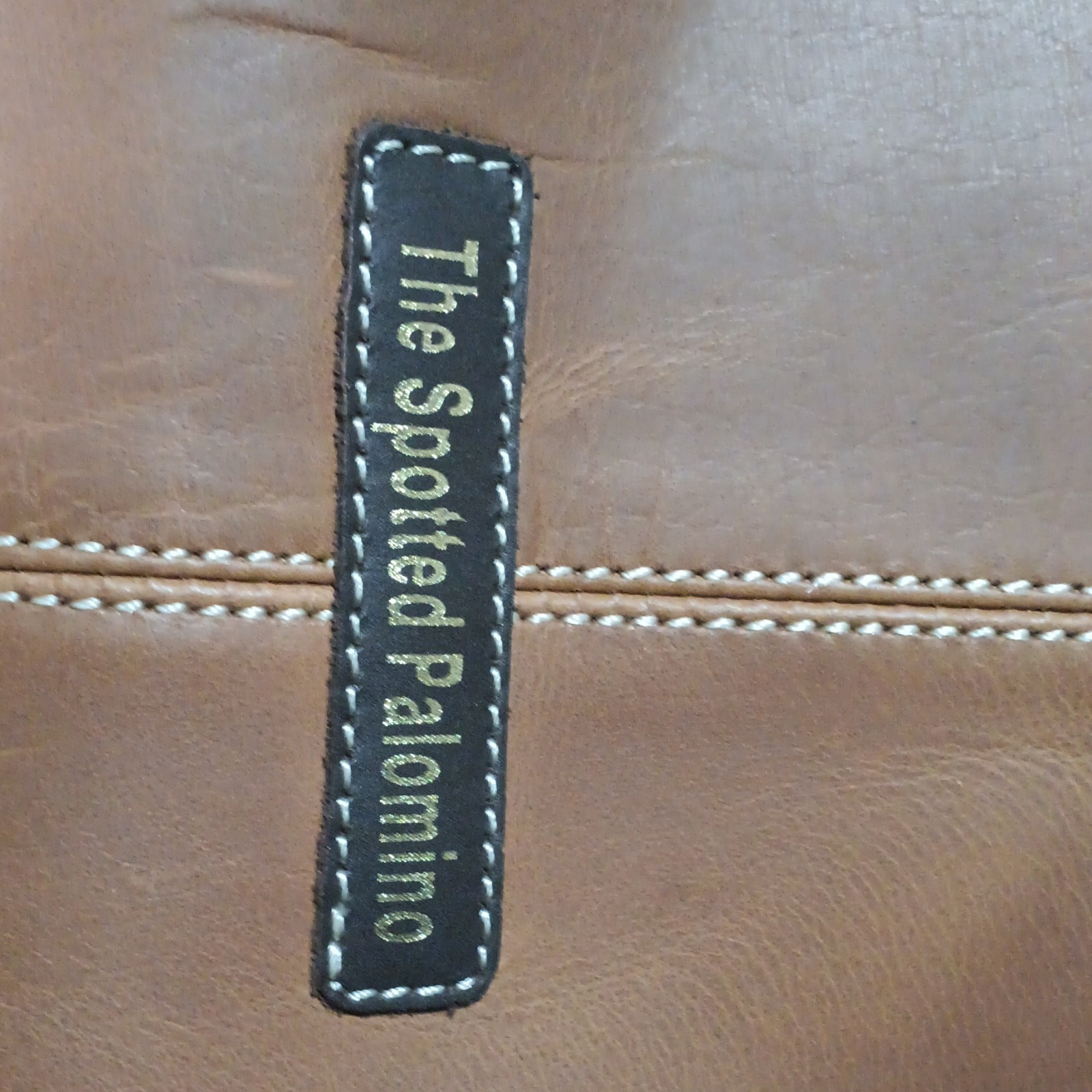 The Spotted Palomino Large Western Animal Print Fringe Tote, Zip, Strap
