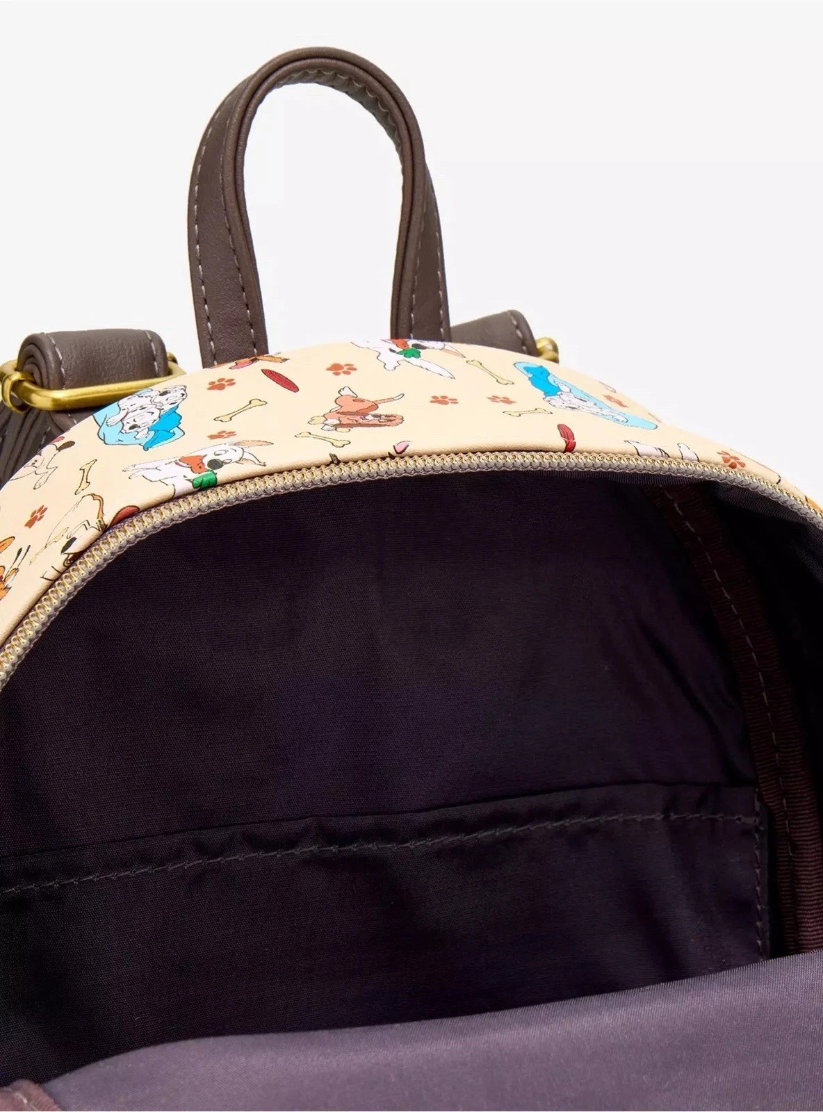 Loungefly Disney Dogs Mini Backpack Disney Dogs Play Paw Print Bag New