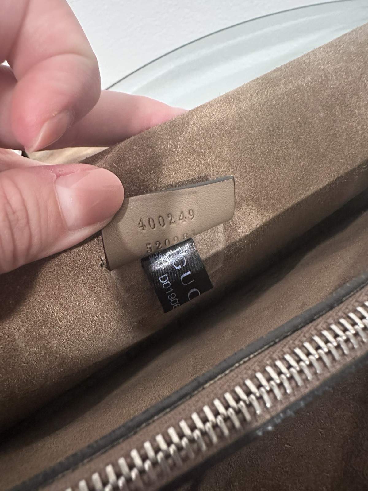 Gucci GG Monogram Dionysus Buckle Chain Shoulder Bag Beige/Brown Silver