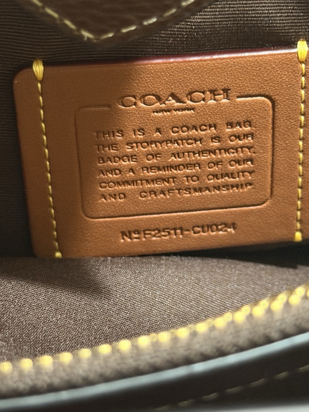 Coach Brown Pebbled Medium Satchel Top Handle Zip Detachable Strap Gold HW