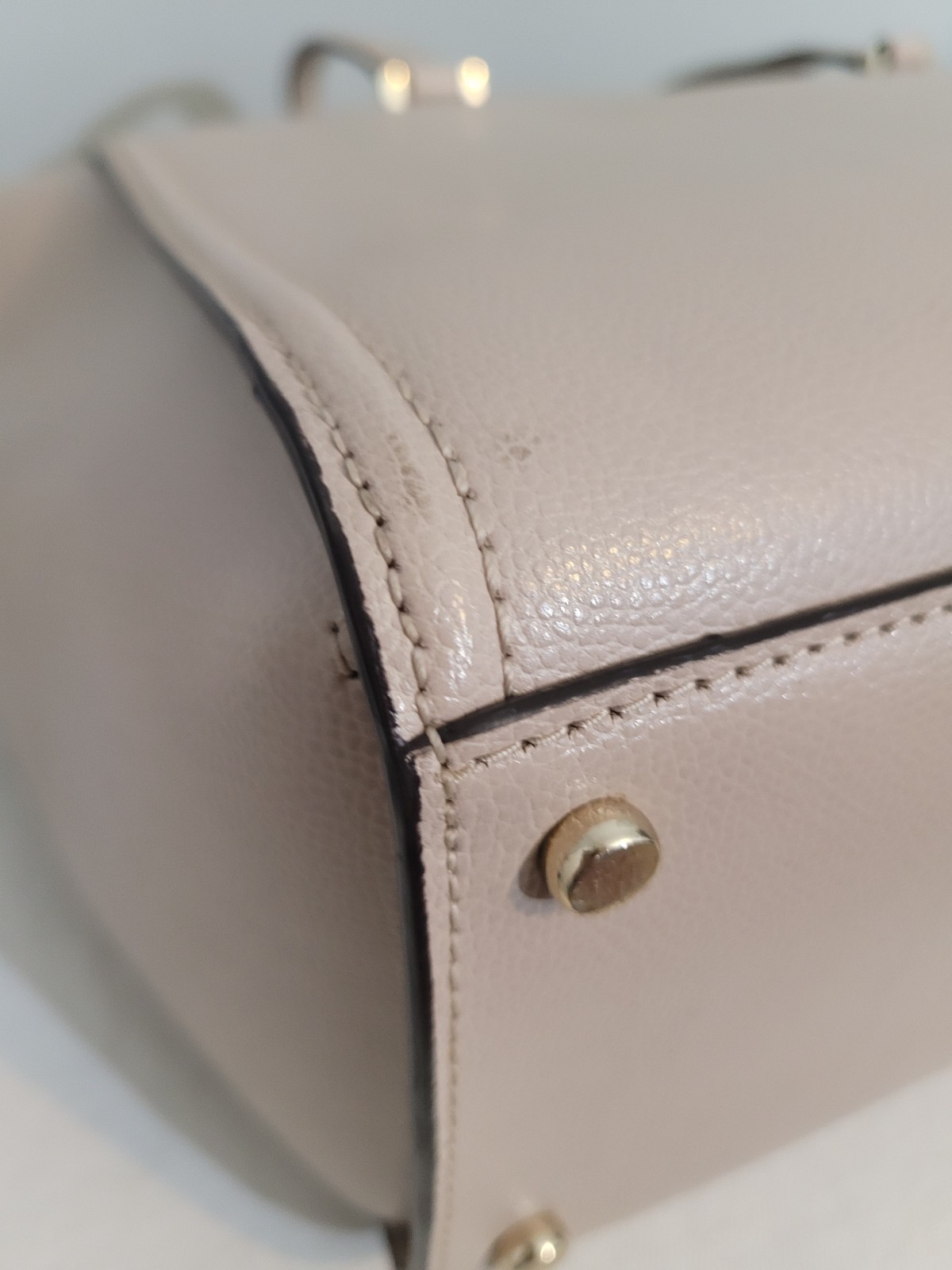 Kate Spade Patterson Drive Blush Pink Leather Satchel Tote Crossbody Bag