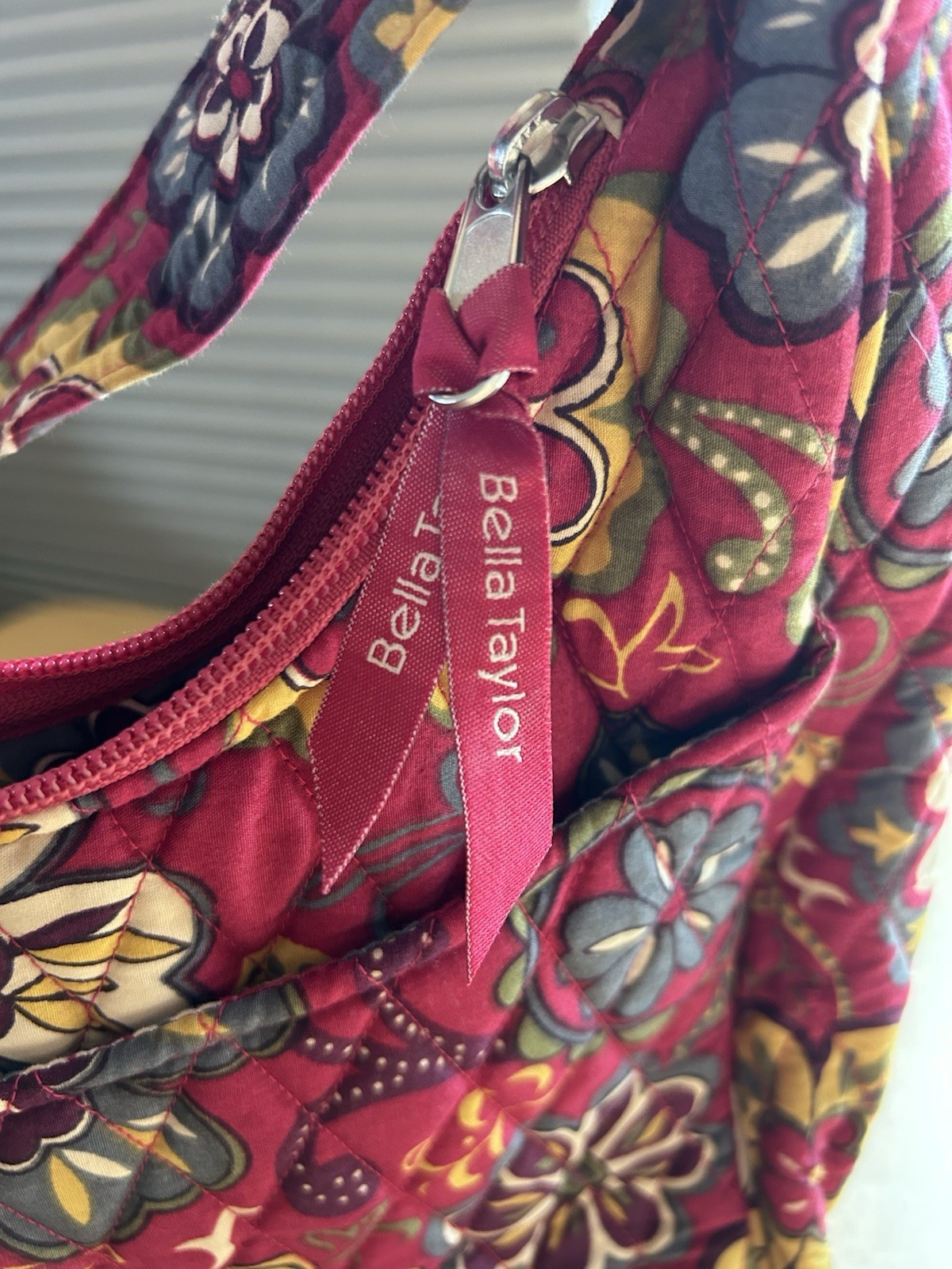 Bella Taylor Quilted Shoulder Bag Floral Cottagecore Boho Country