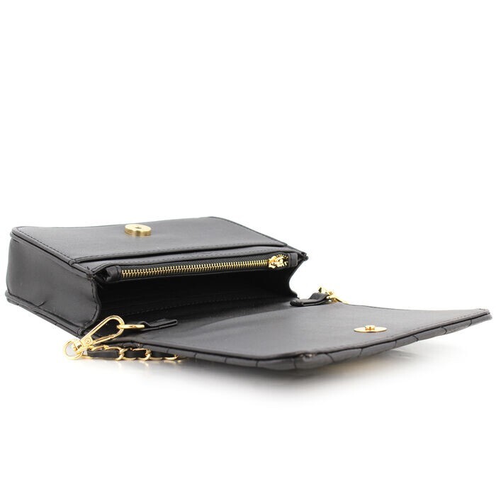 bebe Los Angeles Sophia Crossbody Bag WBE01-123 Black