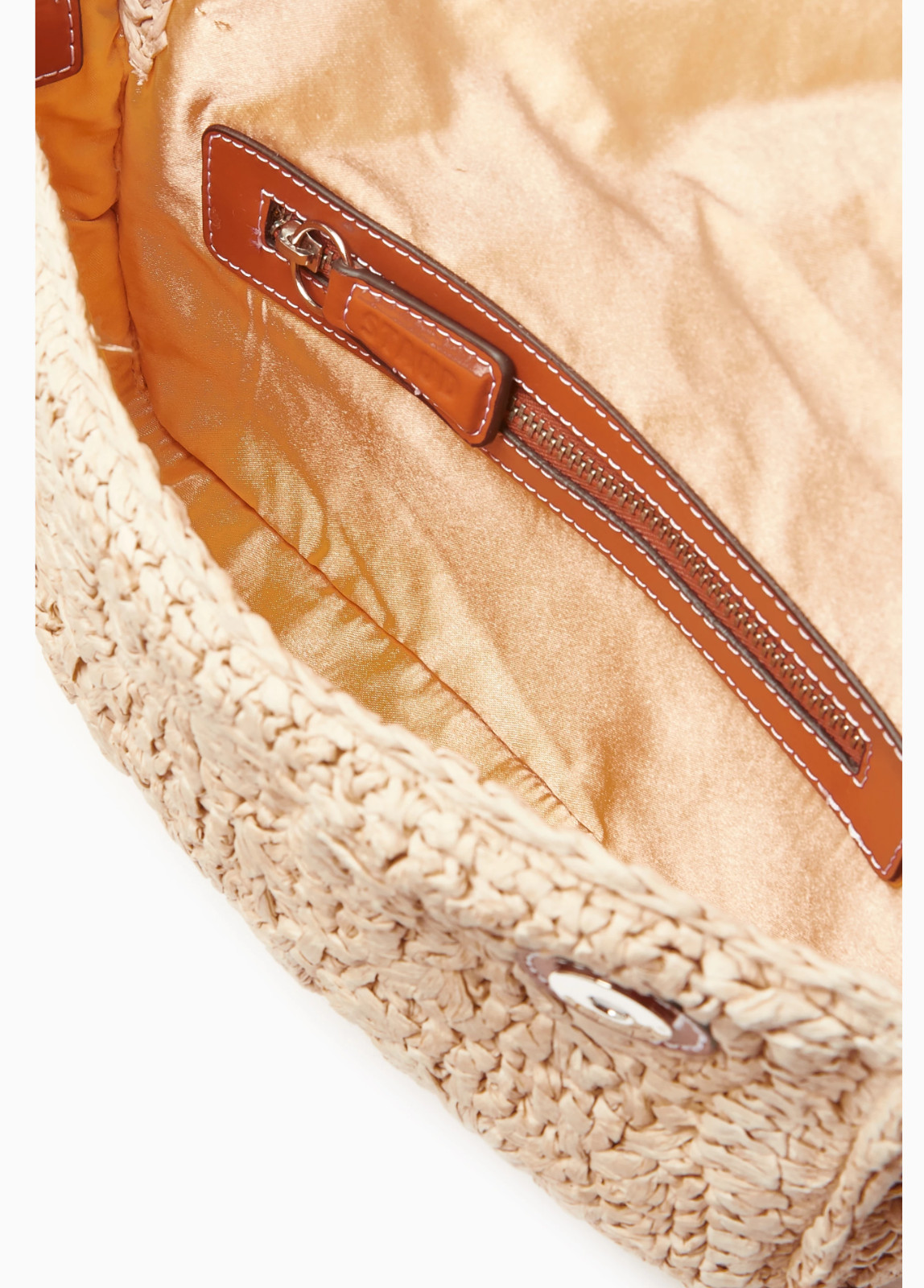 STAUD TIMMY CROCHET RAFFIA CONVERTIBLE SHOULDER BAG MSRP$395 Timeless Chic