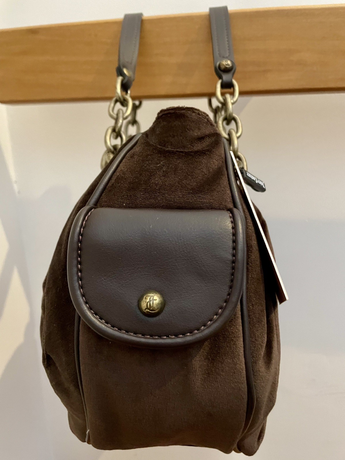Juicy Couture UK “Once Upon A Time Fairytale” Chocolate Hobo Shoulder Bag BNWT