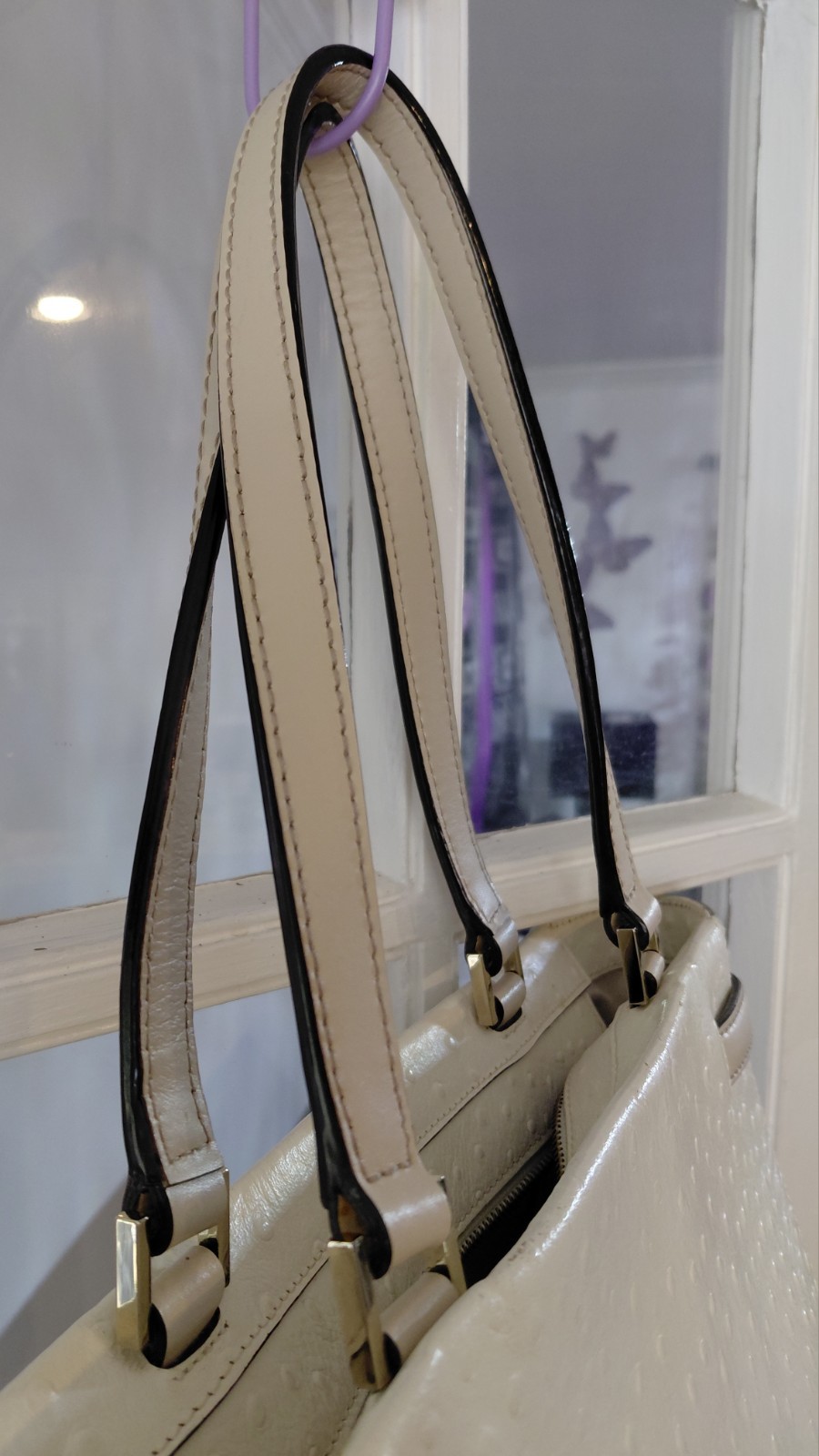 Kate Spade Houston Street Exotic Leather Demarco Bag LARGE Tote