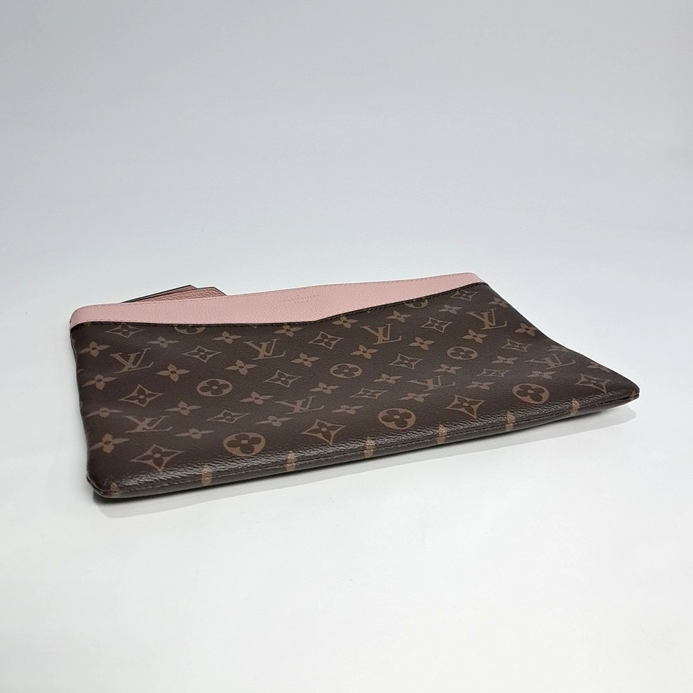 Louis Vuitton Monogram & Pink PVC Daily Clutch M62942