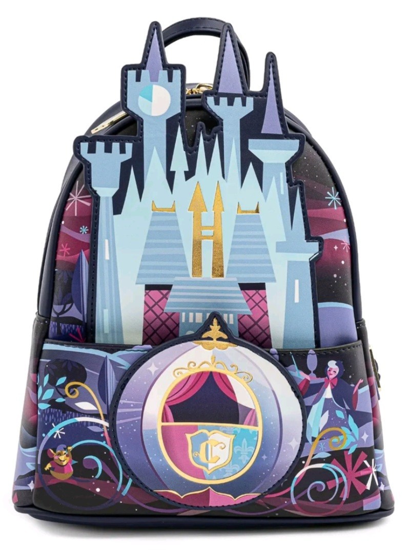 Loungefly Disney Cinderella Carriage Mini Backpack